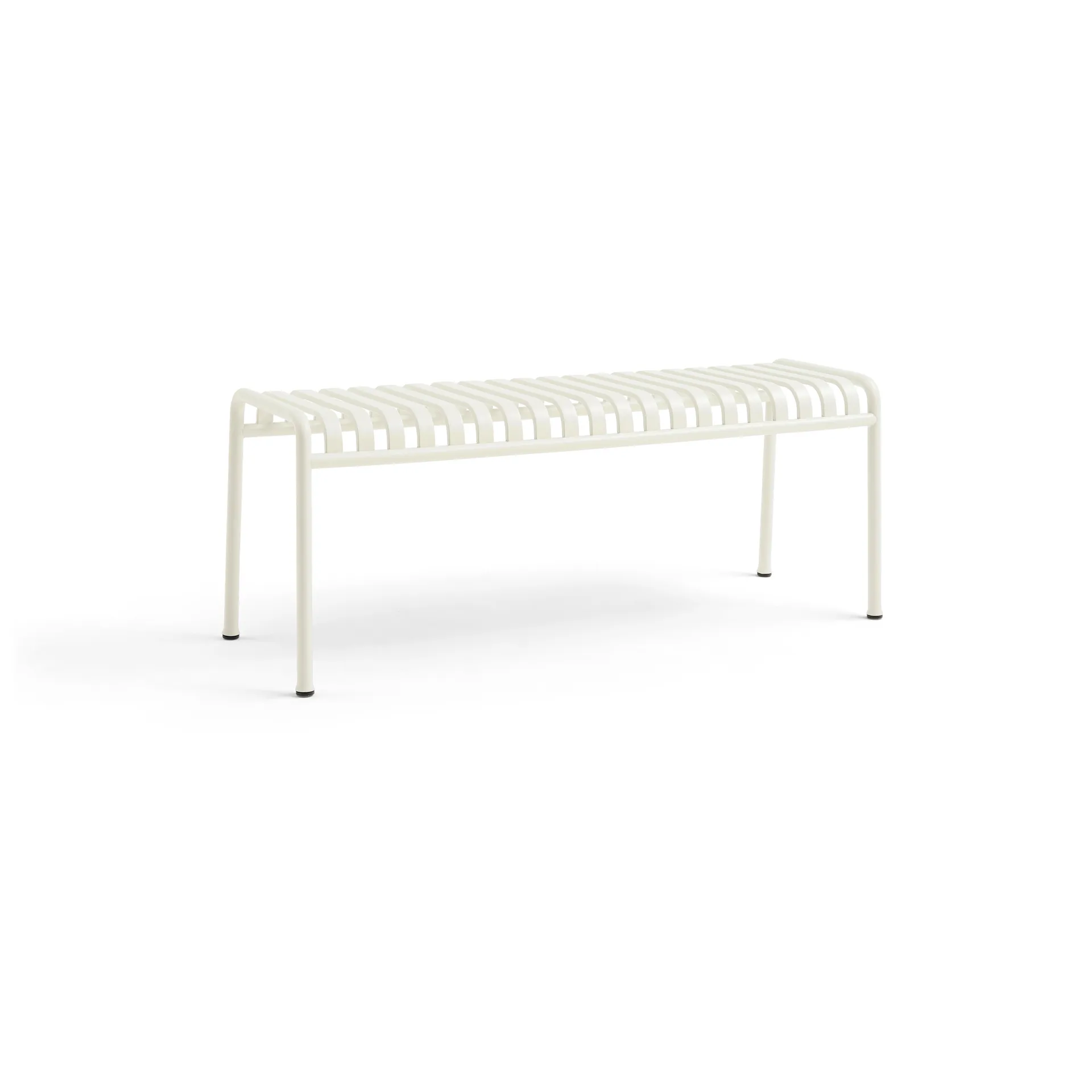 Palissade bænk 120x42 cm, Cream white HAY