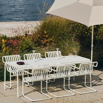 Palissade Cantilever Dining karmstol - Cream white - HAY