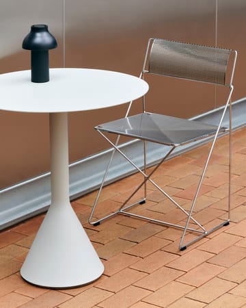 Palissade Cone rundt cafébord - Cream white, Ø70 cm - HAY