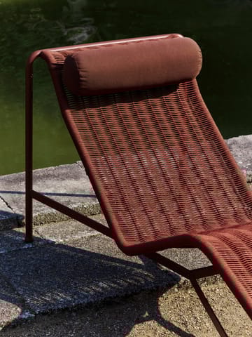 Palissade Cord chaiselong - Iron red - HAY
