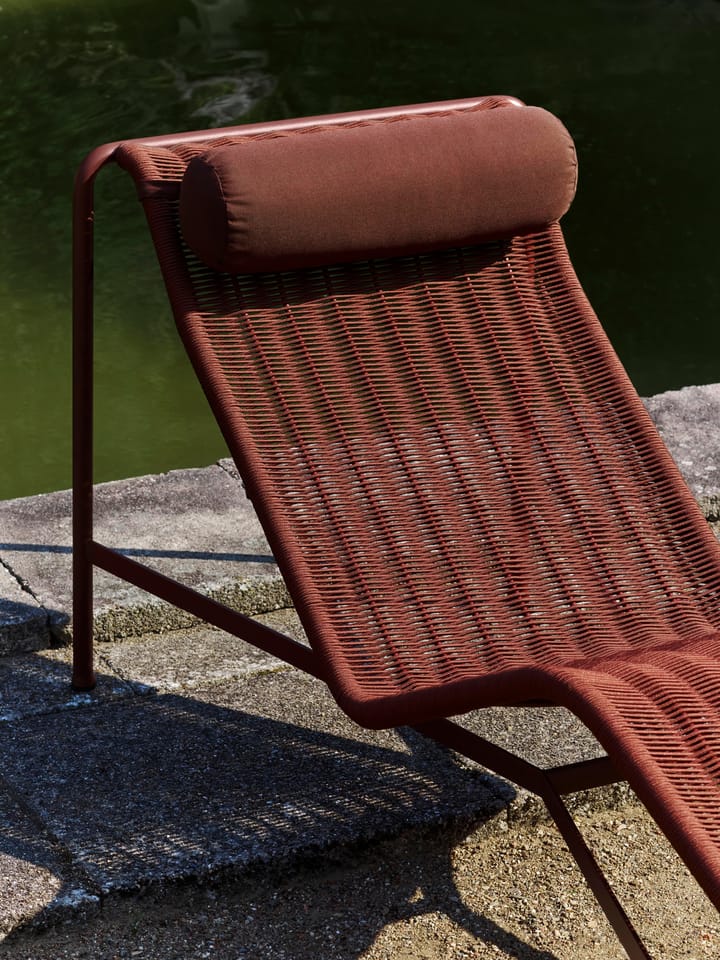 Palissade Cord chaiselong, Iron red HAY
