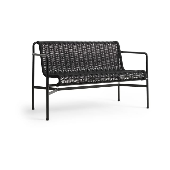 Palissade Cord Dining bænk med armlæn - Anthracite - HAY