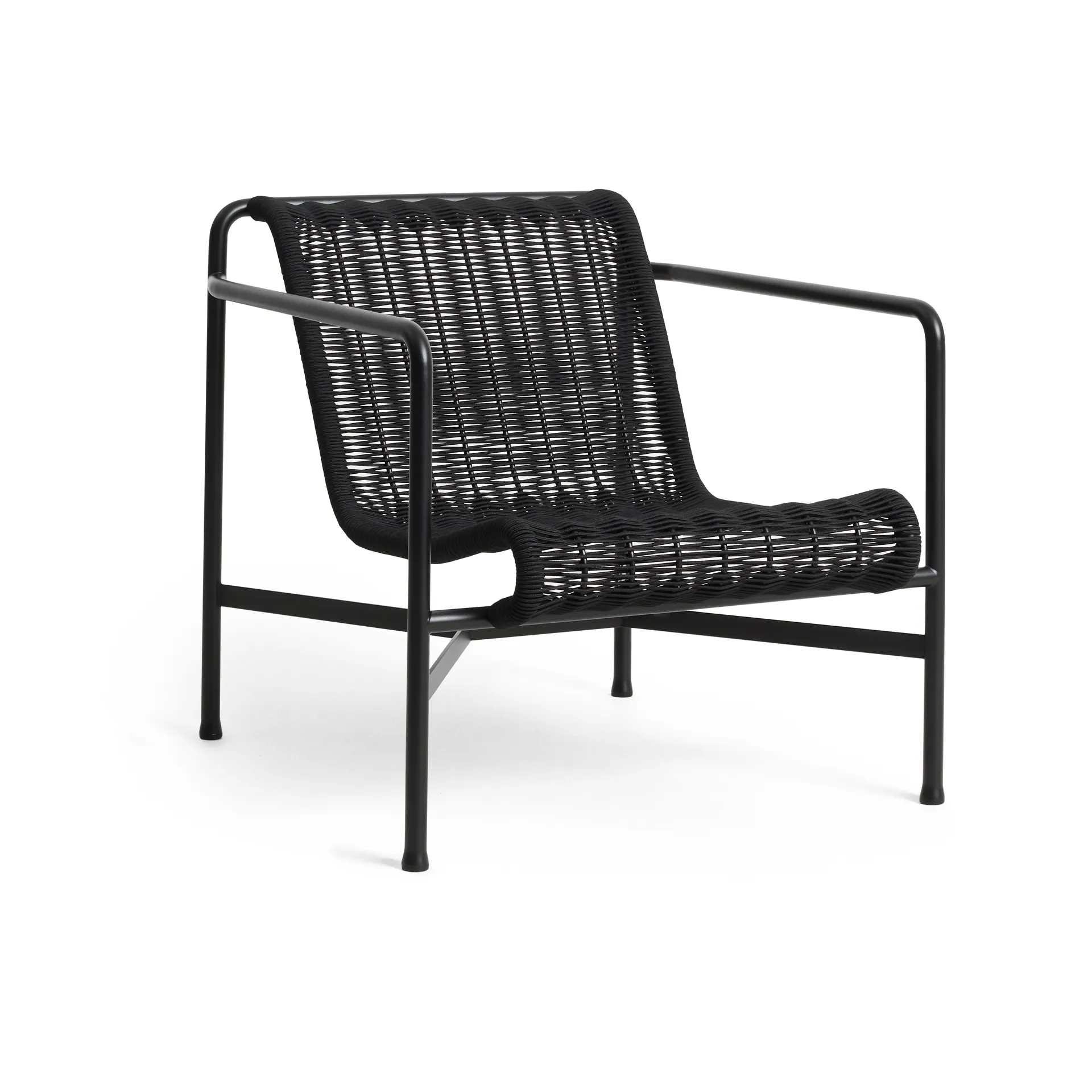 Palissade Cord Low loungestol, Anthracite HAY