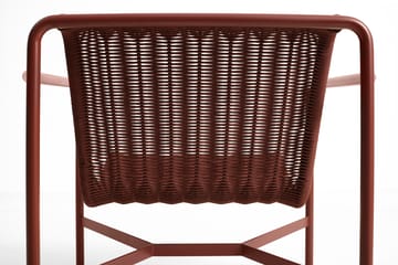 Palissade Cord Low loungestol - Iron red - HAY