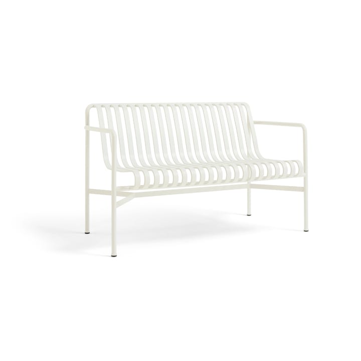 Palissade Dining bænk med armlæn - Cream white - HAY