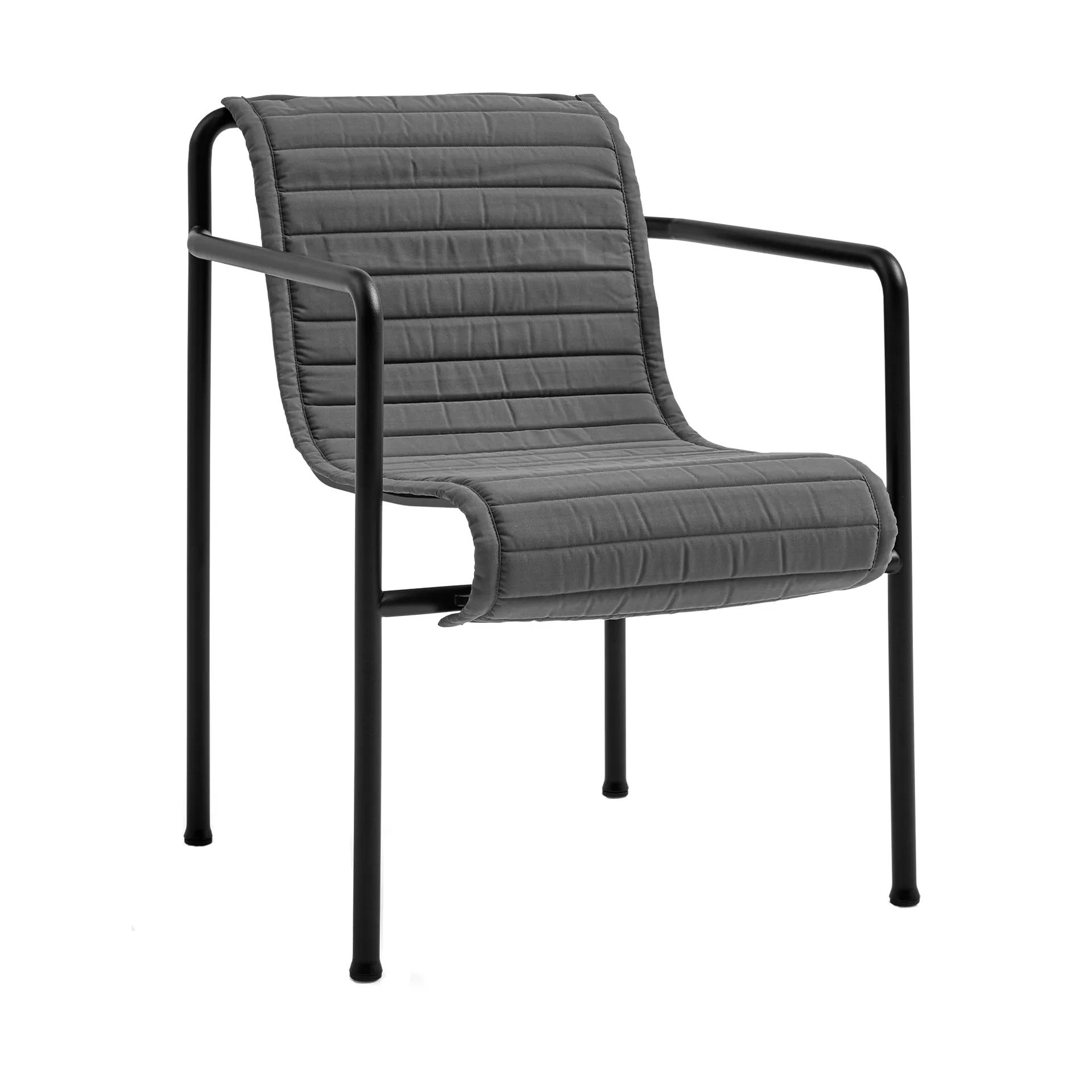 Palissade Dining Quilted karmstolshynde, Anthracite HAY