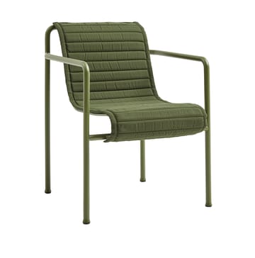 Palissade Dining Quilted karmstolshynde - Olive - HAY