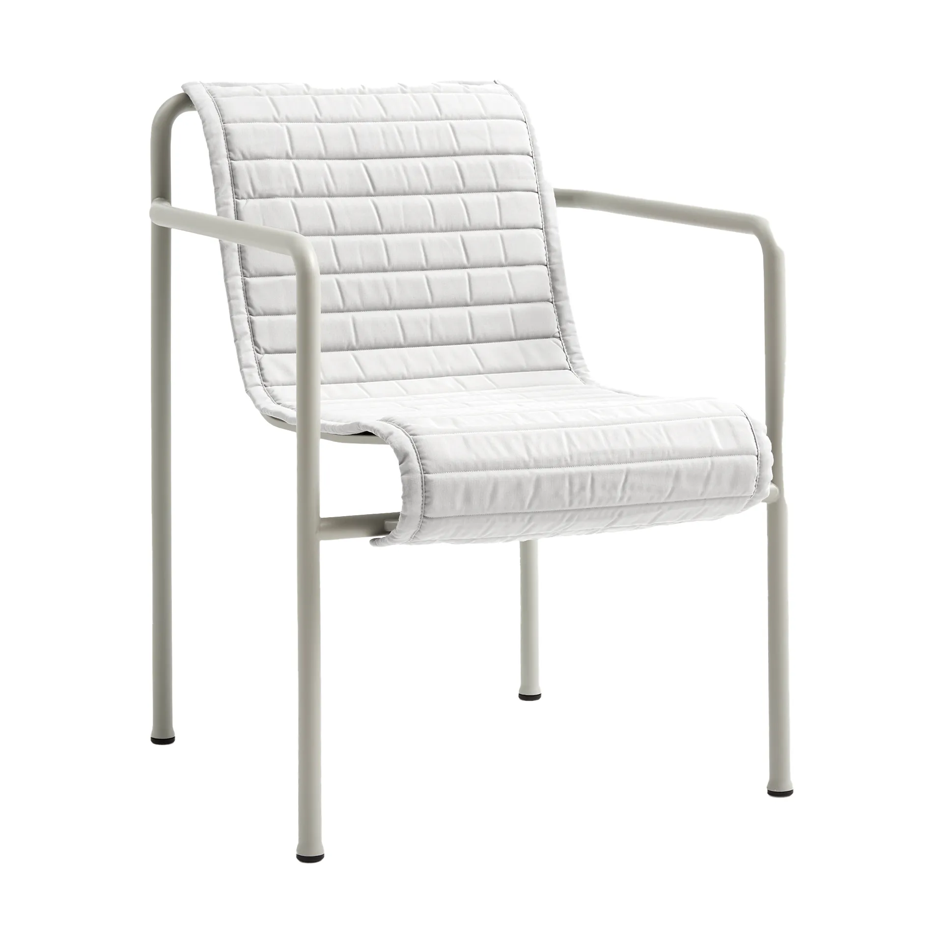 Palissade Dining Quilted karmstolshynde, Sky grey HAY