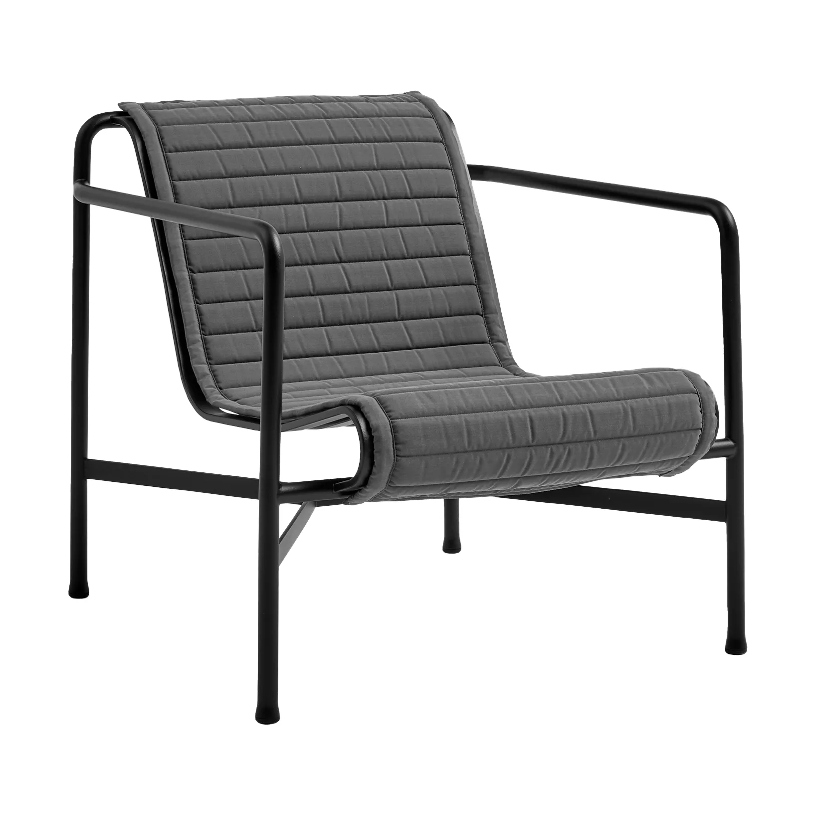 Palissade High Quilted loungestolshynde, Anthracite, til loungefåtölj høj HAY