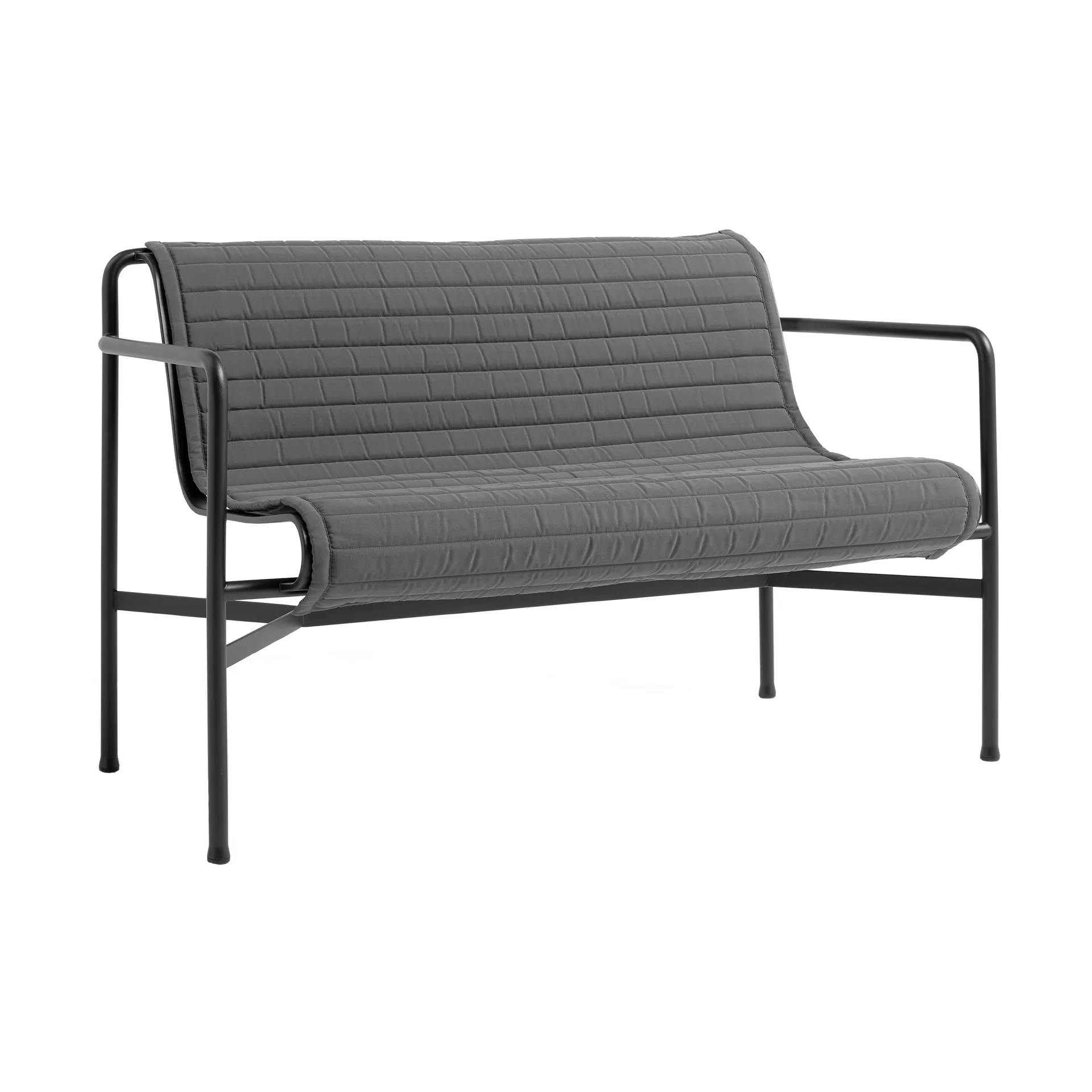 Palissade Quilted hynde, Anthracite, til Dining bænk HAY