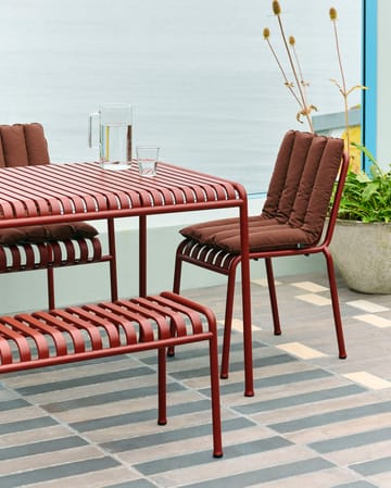 Palissade spisebord 170x90 cm - Iron red - HAY
