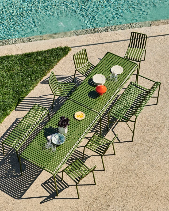 Palissade spisebord 170x90 cm, Olive green HAY