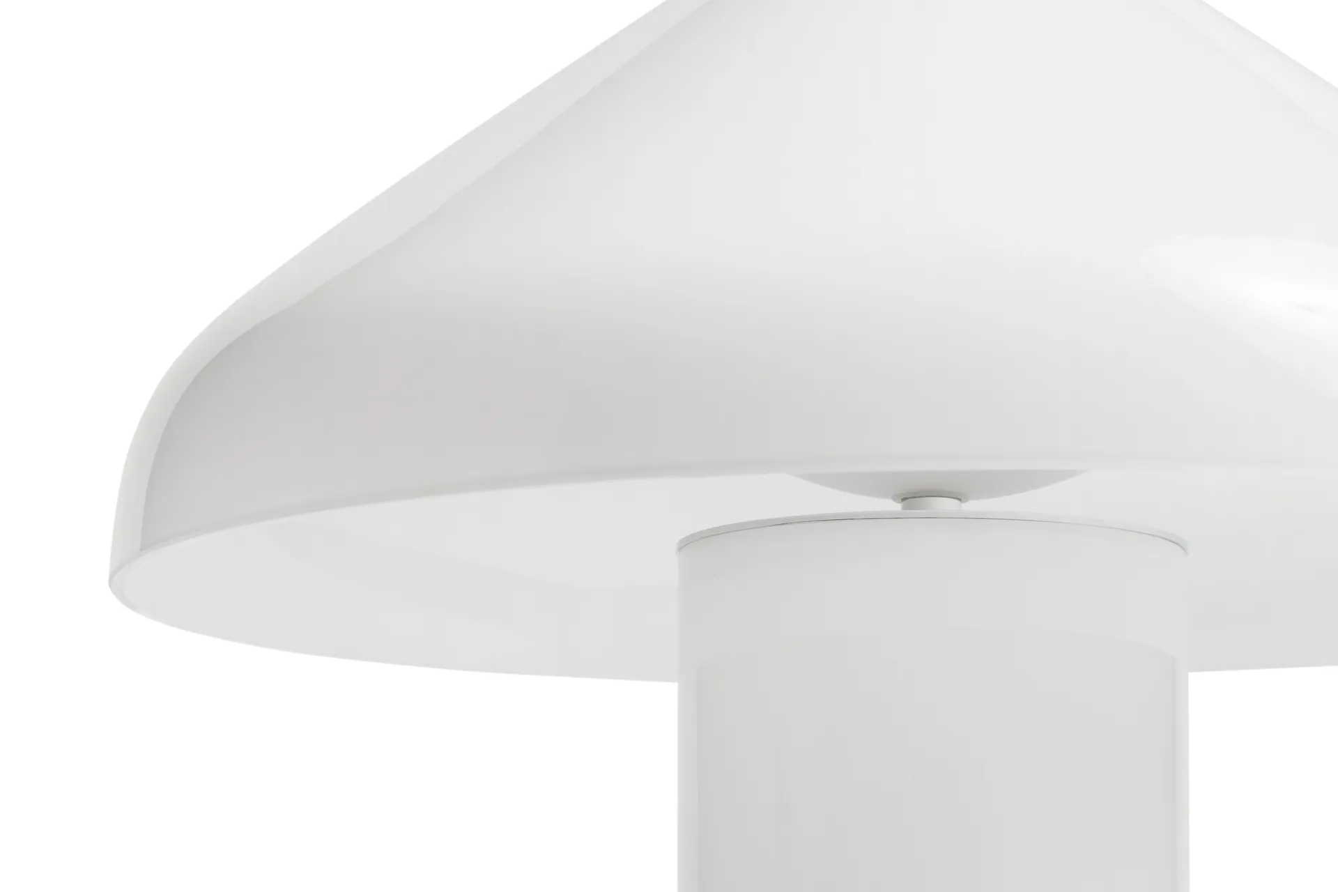 Pao Glass bordlampe Ø35 cm, Hvid/Opalglas HAY