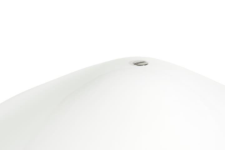 Pao Glass gulvlampe, White opal glass HAY