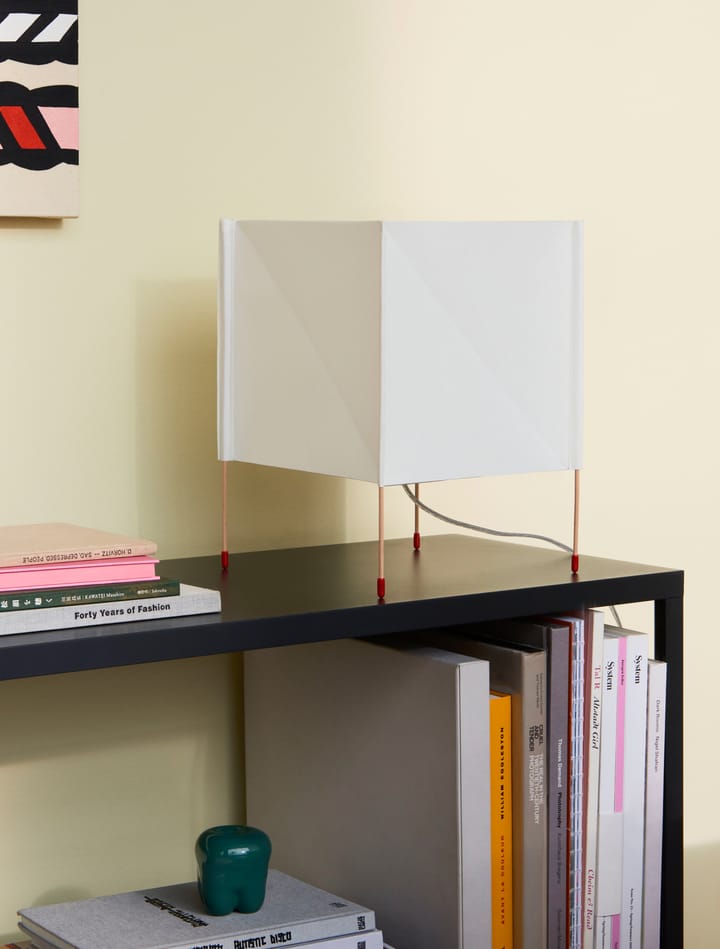 Paper Cube bordlampe, Hvid HAY