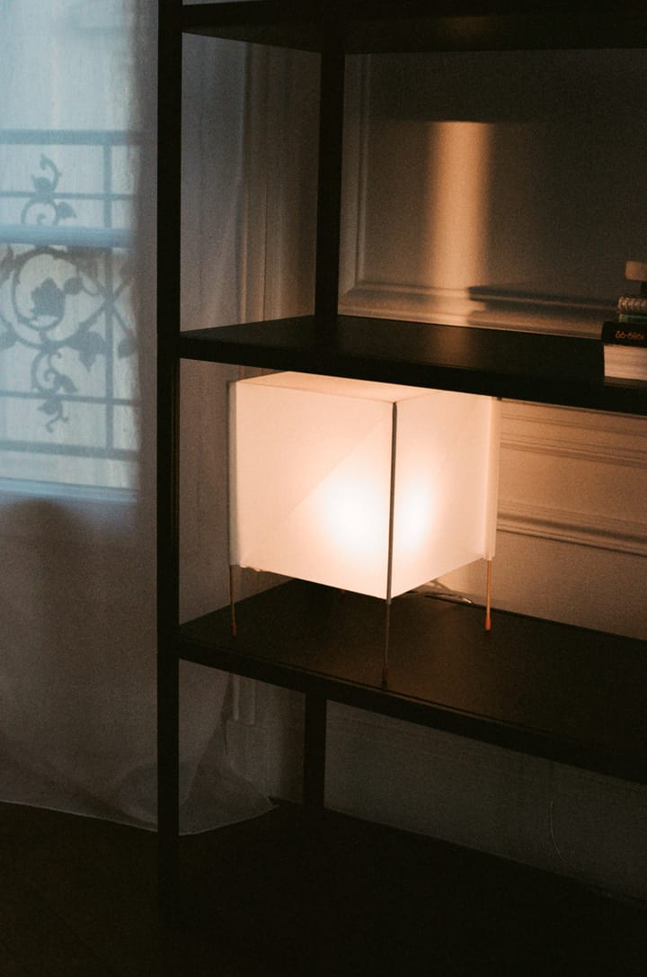 Paper Cube bordlampe, Hvid HAY