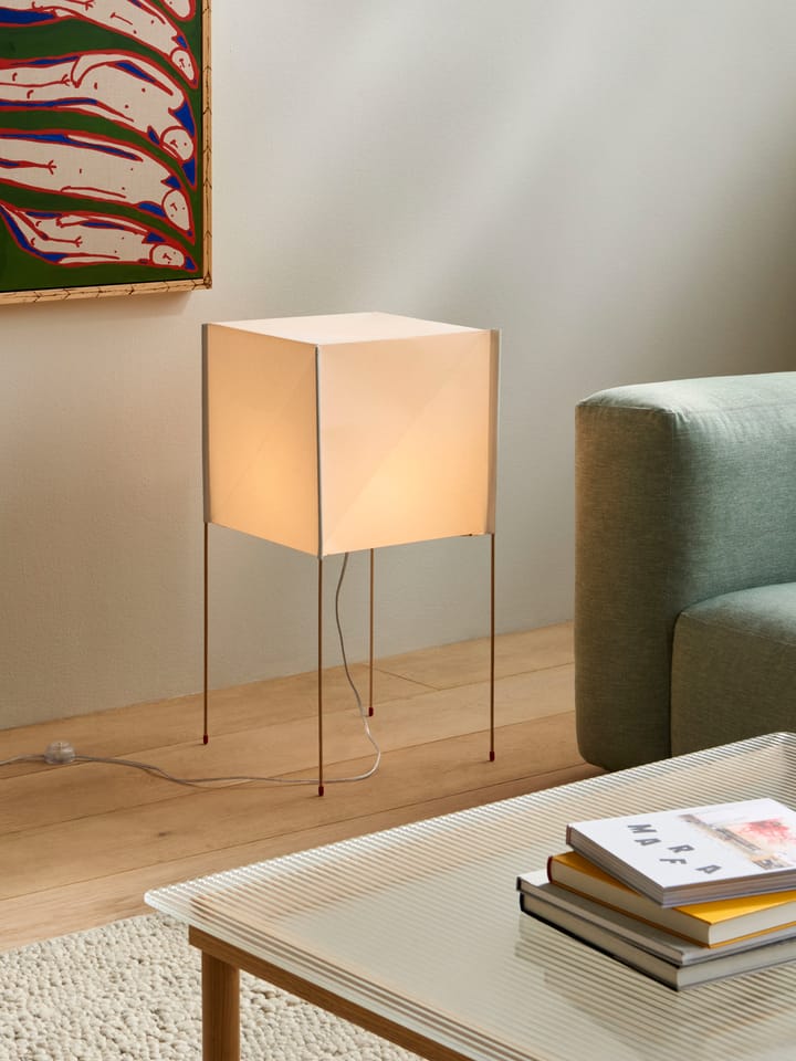 Paper Cube gulvlampe, Hvid HAY