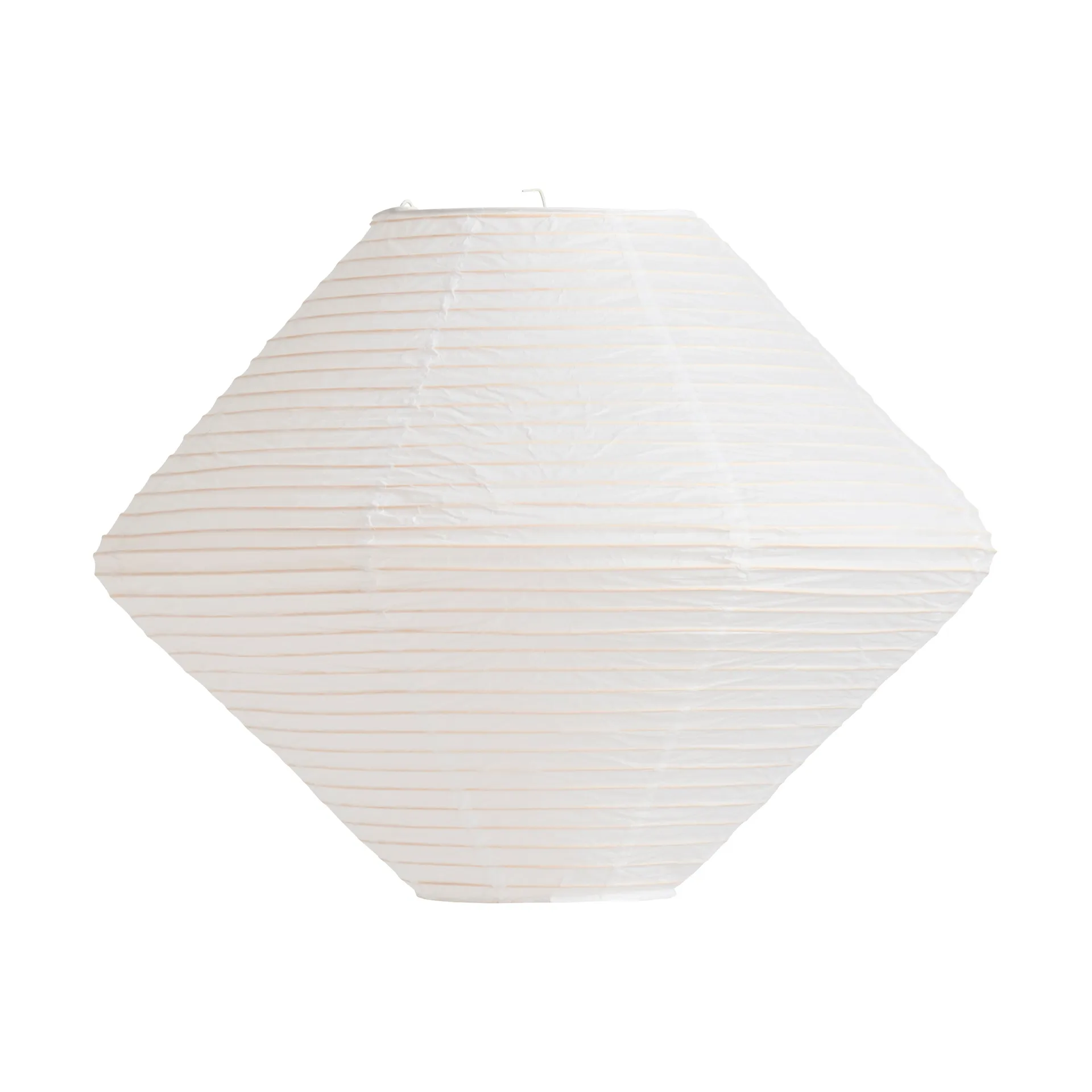 Paper Shade Diamond lampeskærm, Classic white, Ø50 cm HAY