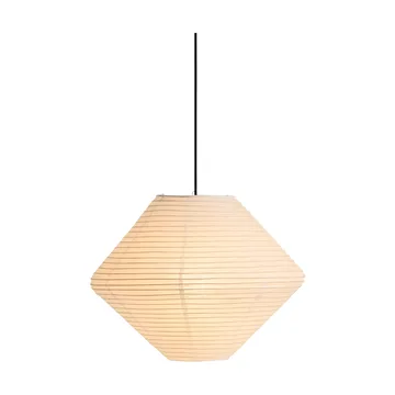 Paper Shade Diamond lampeskærm - Classic white, Ø50 cm - HAY