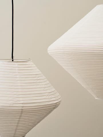 Paper Shade Diamond lampeskærm - Classic white, Ø50 cm - HAY