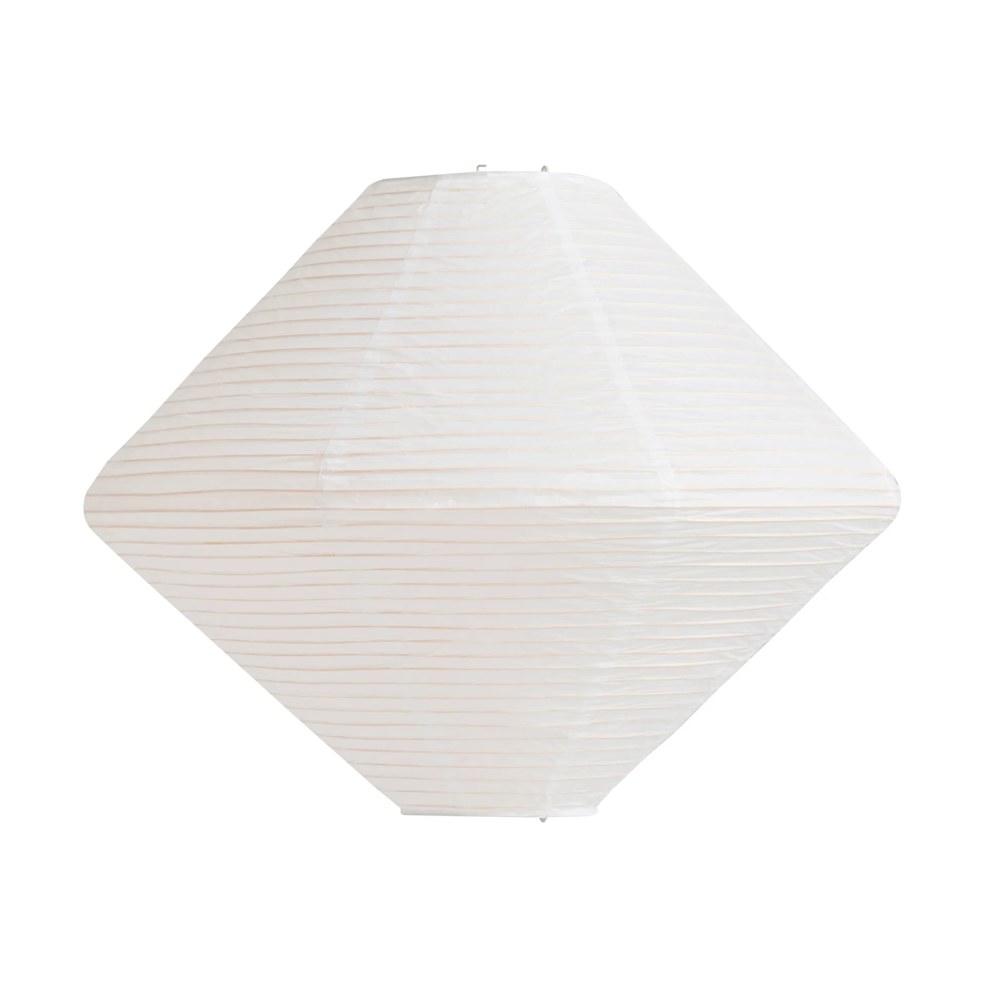 Paper Shade Diamond lampeskærm, Classic white, Ø80 cm HAY
