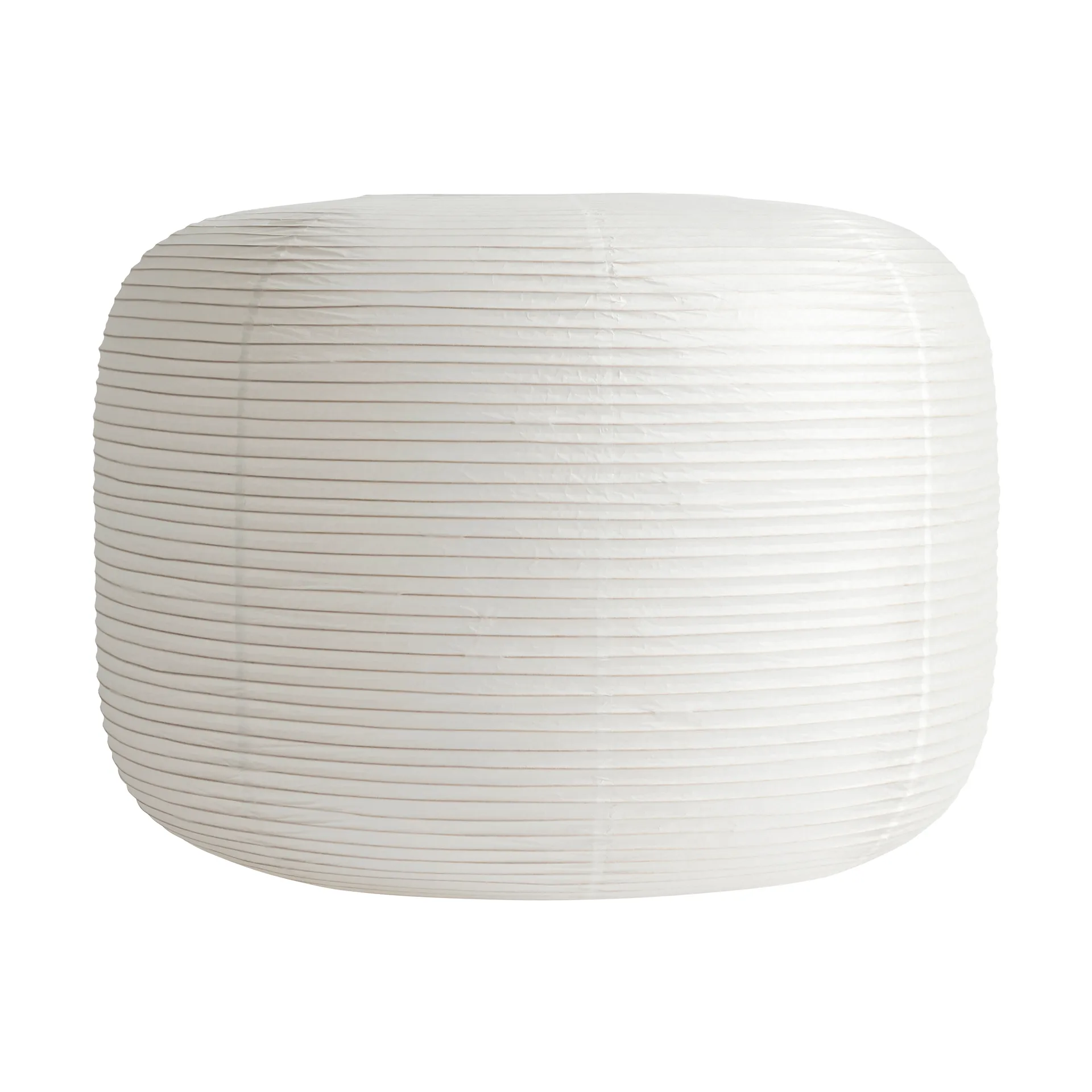Paper Shade Donut lampeskærm, Classic white Ø80 HAY