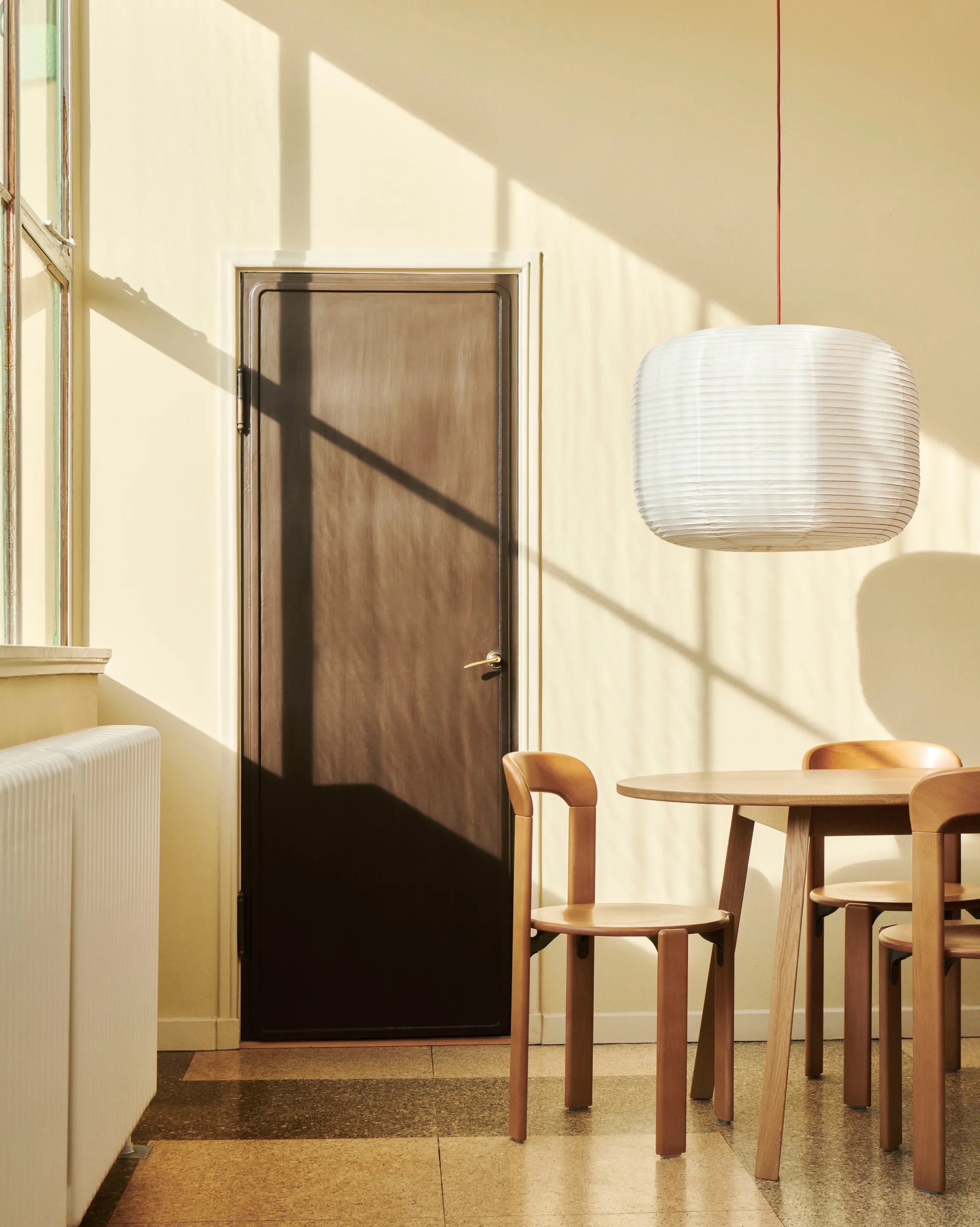 Paper Shade Donut lampeskærm, Classic white Ø80 HAY