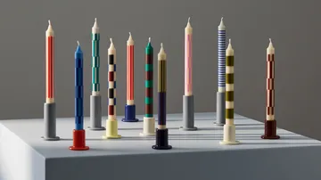 Pattern lys pinstripe - Offwhite/Blue - HAY