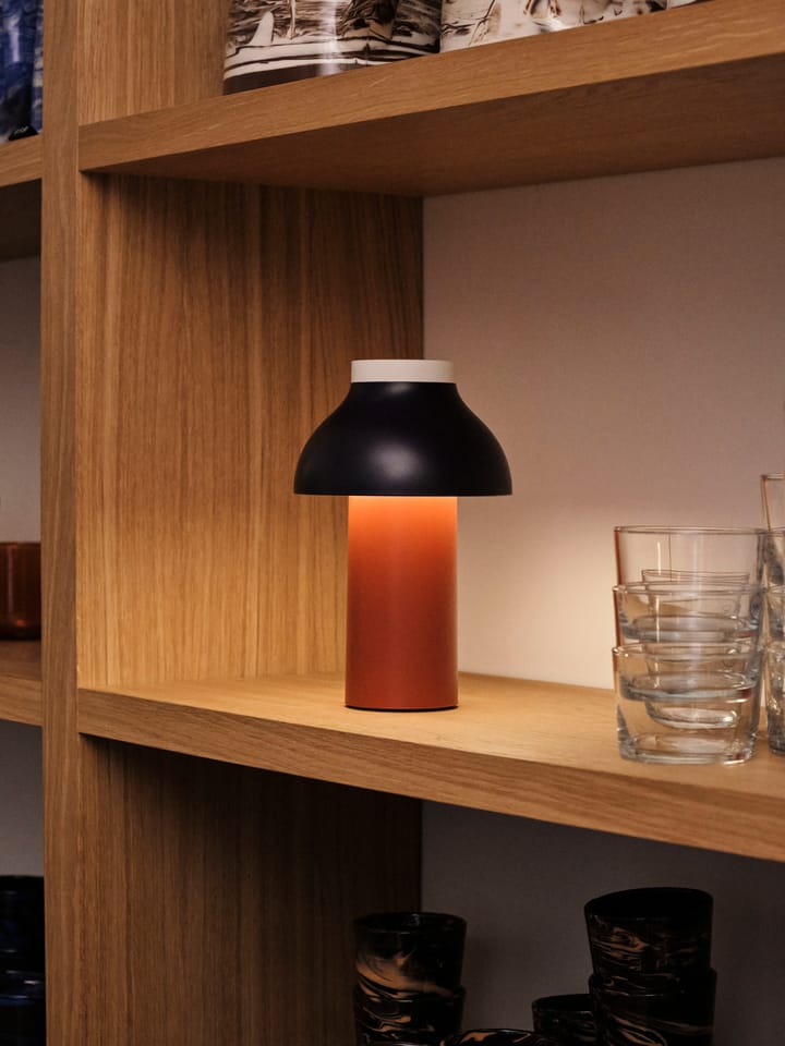 PC Portable bordlampe, Dusty red HAY