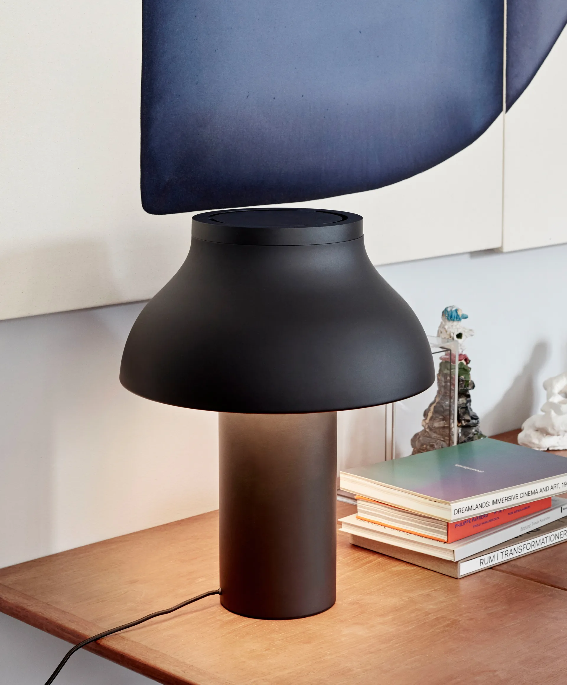 PC table bordlampe L Ø40 cm, Soft black HAY