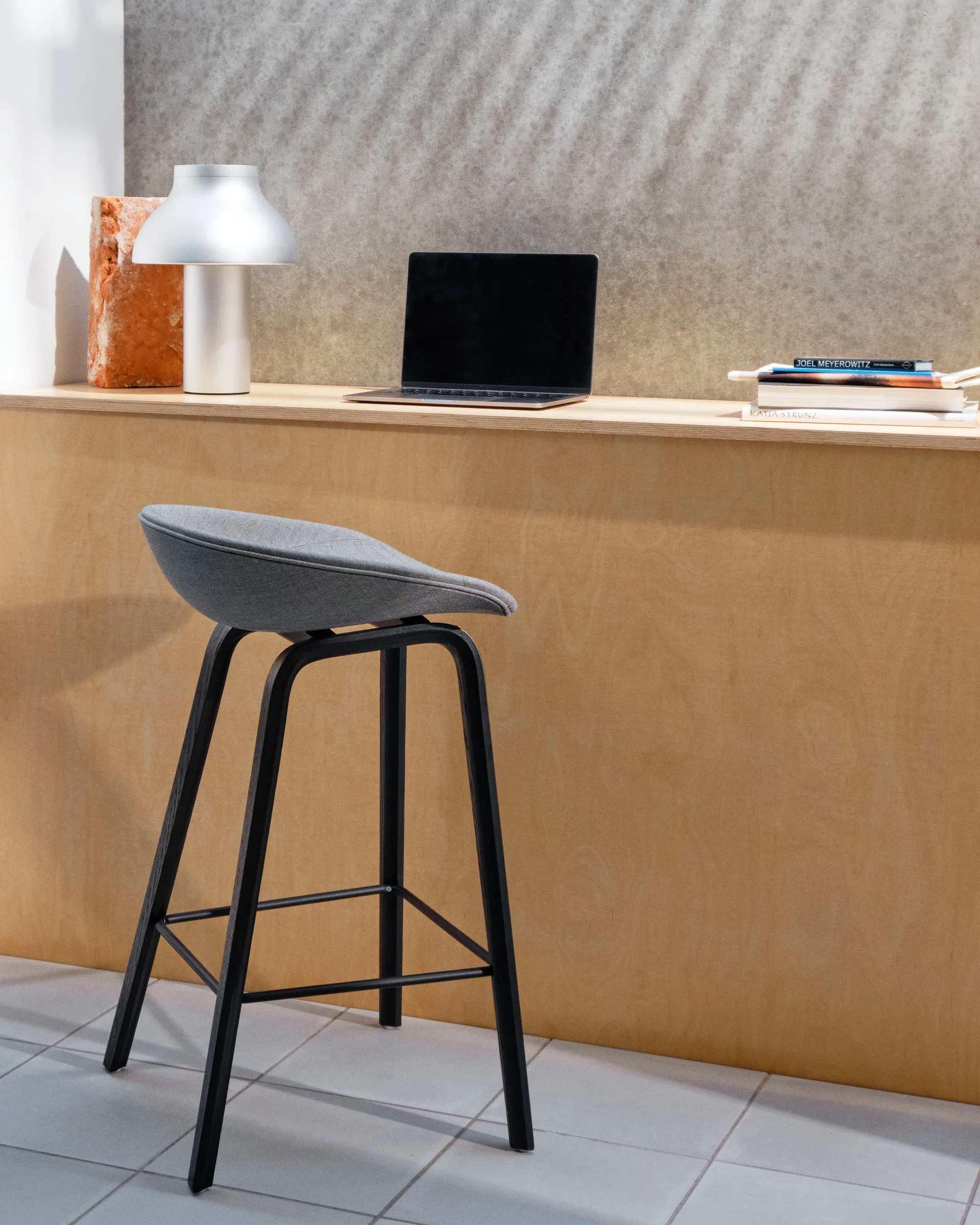 PC table bordlampe S Ø25 c, Aluminium HAY