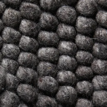 Peas uldtæppe 200x300 cm - Dark grey - HAY