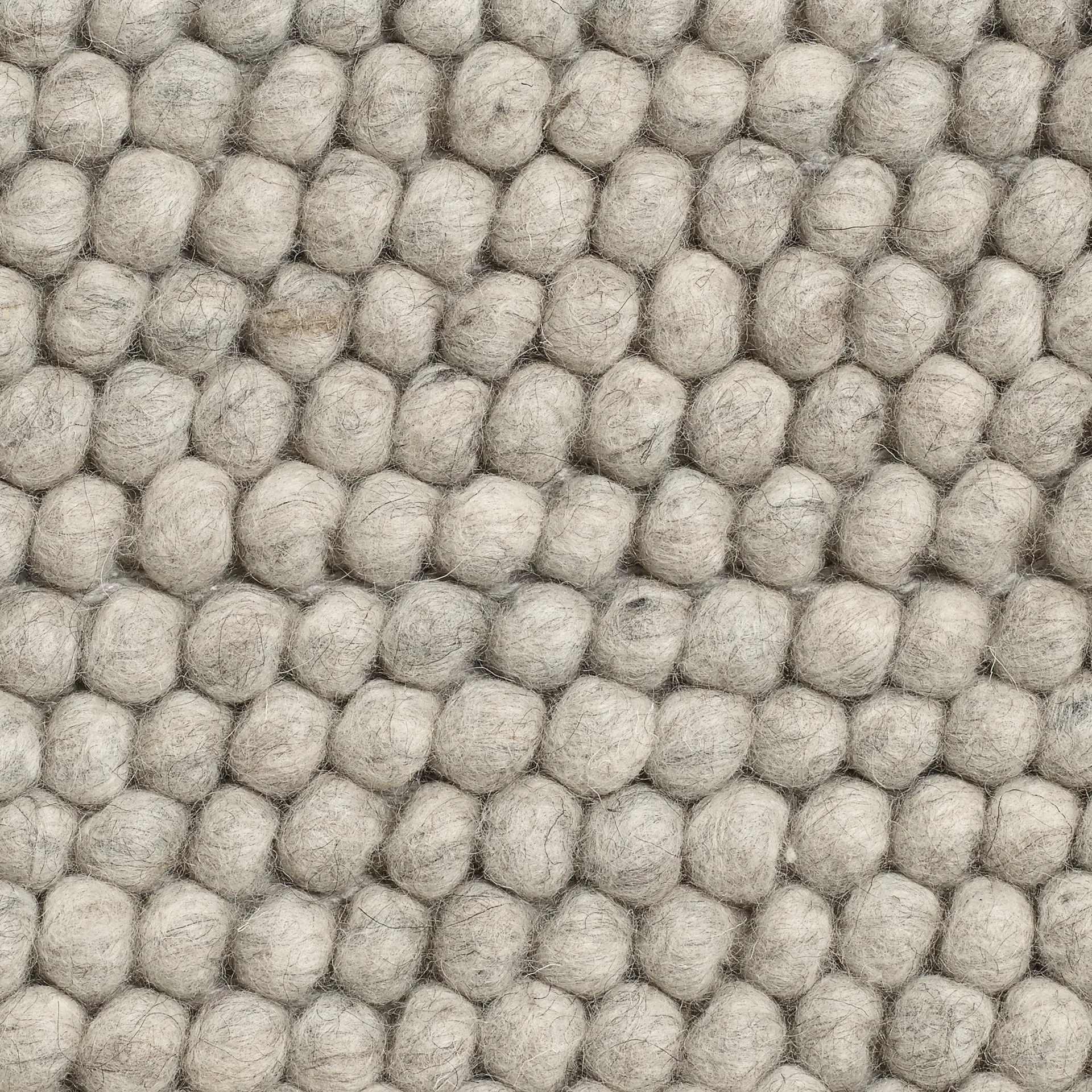 Peas uldtæppe 200x300 cm, Soft grey HAY
