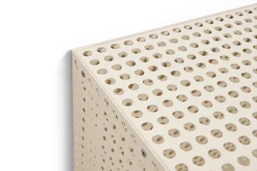 Perforated Cabinet vægskab small - Eggshell - HAY