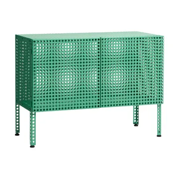 Perforated kabinet skab small - Soft jade - HAY