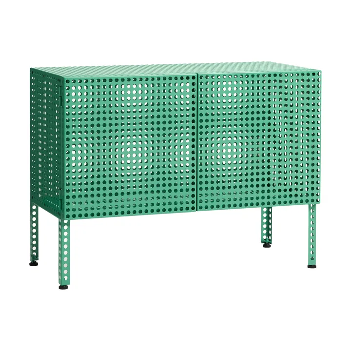 Perforated kabinet skab small - Soft jade - HAY