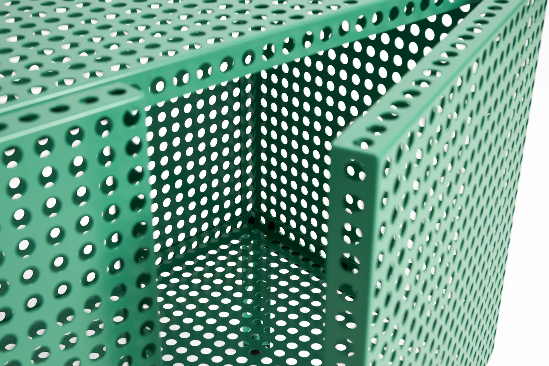 Perforated kabinet skab small, Soft jade HAY