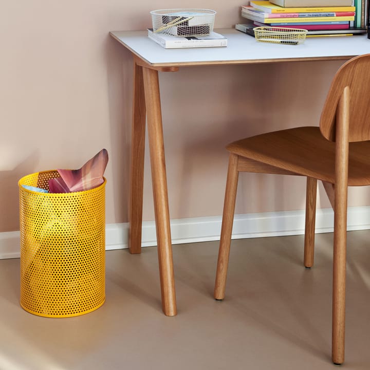 Perforated papirkurv, petrol blue, medium HAY