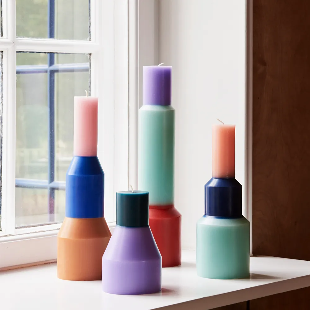 Pillar lys, red, XL HAY