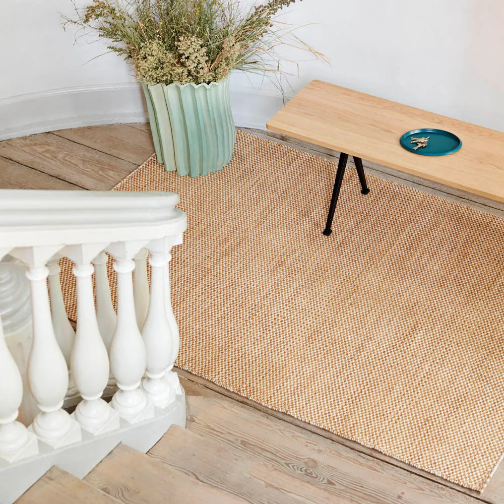 Pyramid bænk, Oak matt lacquered-190 cm-sort stålstel HAY