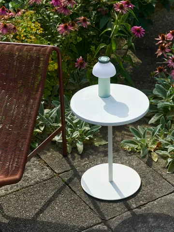 Pyro sofabord Ø45 cm - Eggshell-cream white - HAY