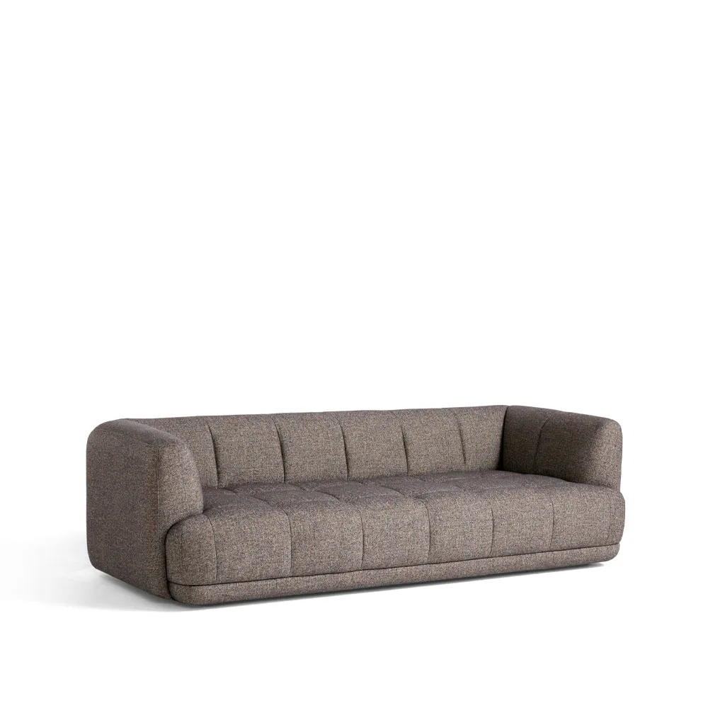 Quilton 3-personers sofa, stof swarm multi HAY