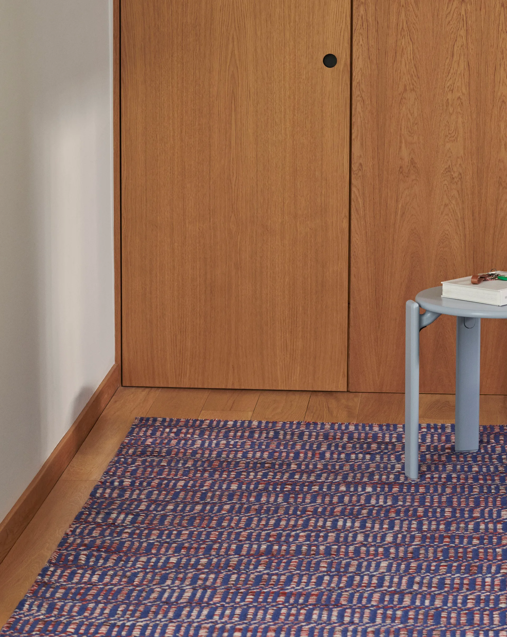 Radio tæppe, Rød/Blå 140x200 cm HAY