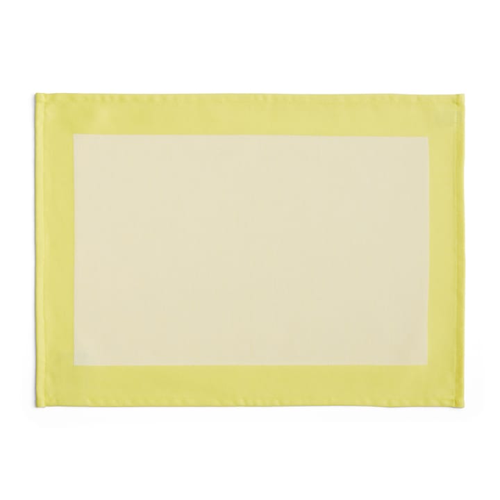 Ram dækkeserviet 31x43 cm - Yellow - HAY