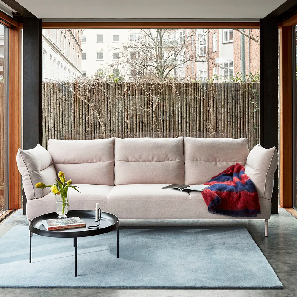 Raw No2 tæppe, light grey, 200x300 cm HAY