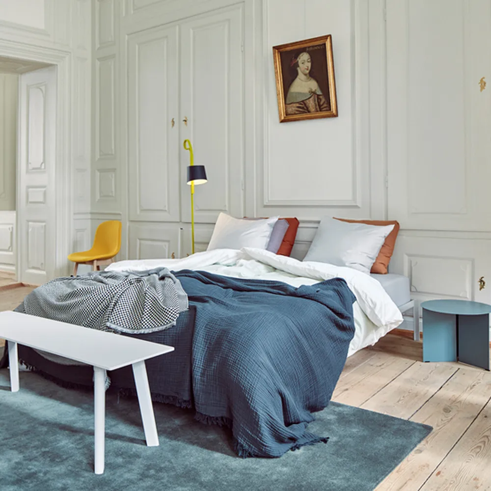 Raw No2 tæppe, light grey, 200x300 cm HAY