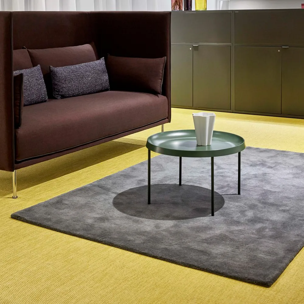 Raw No2 tæppe, light grey, 200x300 cm HAY