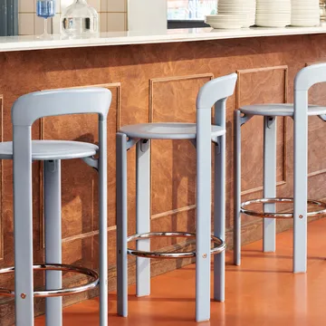 Rey barstol 75 cm - Scarlet red - HAY