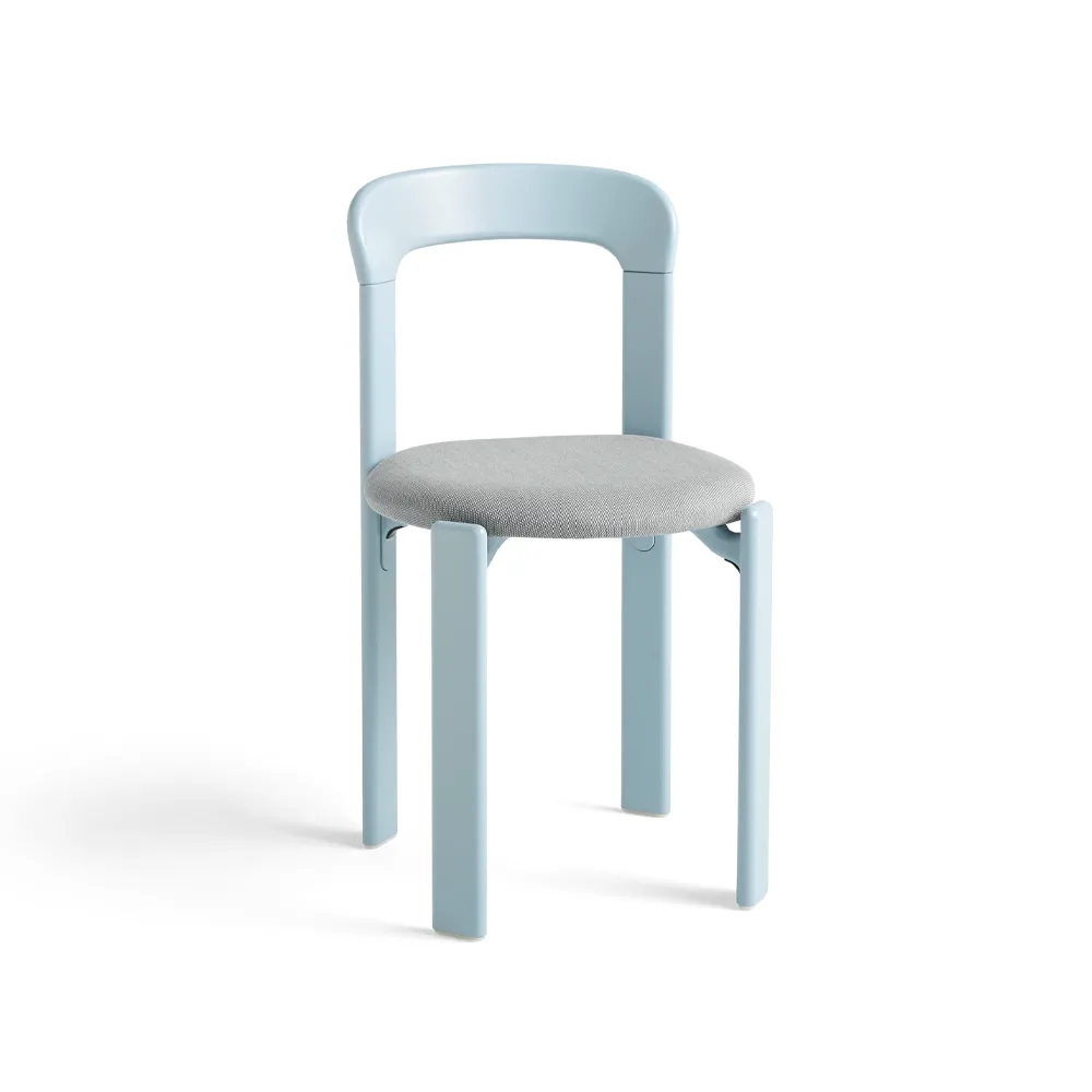 Rey polstret stol, Steelcut trio 113 slate blue HAY