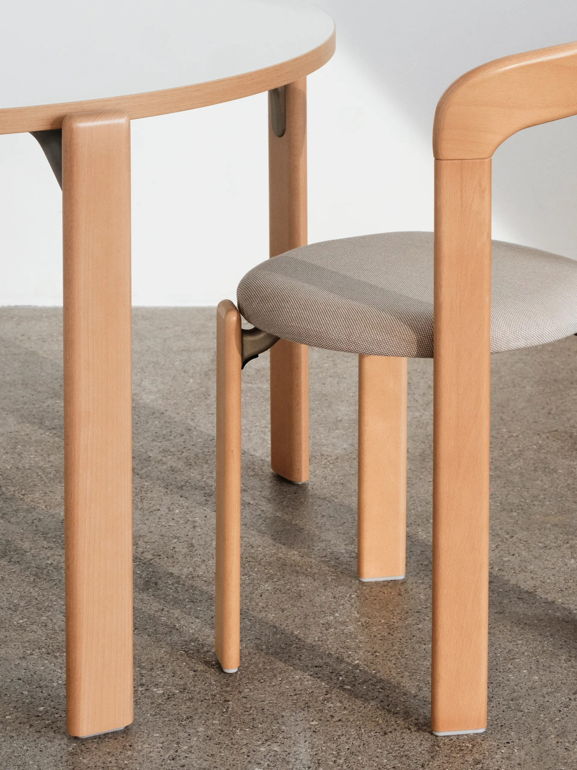 Rey polstret stol, stof Steelcut Trio 213 golden HAY